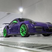 Ultraviolet 991 GT3 RS Green 8 175x175 at Loopy: Ultraviolet Porsche 991 GT3 RS with Green Wheels