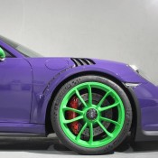 Ultraviolet 991 GT3 RS Green 9 175x175 at Loopy: Ultraviolet Porsche 991 GT3 RS with Green Wheels