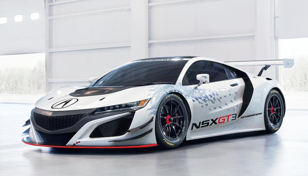 Acura NSX GT3 0 at Acura NSX GT3 Race Car Revealed
