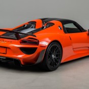 Continental Orange Porsche 918 24 175x175 at Gallery: Continental Orange Porsche 918 Weissach