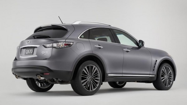 Infiniti QX70 Limited 00 600x337 at 2017 Infiniti QX70 Limited Headed for New York Debut