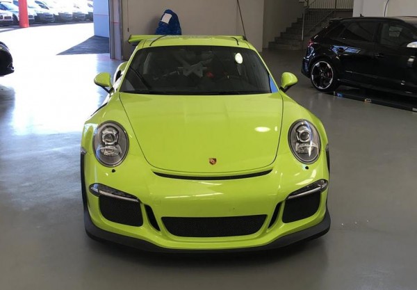 Lime Green Porsche 991 GT3 RS 2 600x417 at Lime Green Porsche 991 GT3 RS   Dope or Nope?