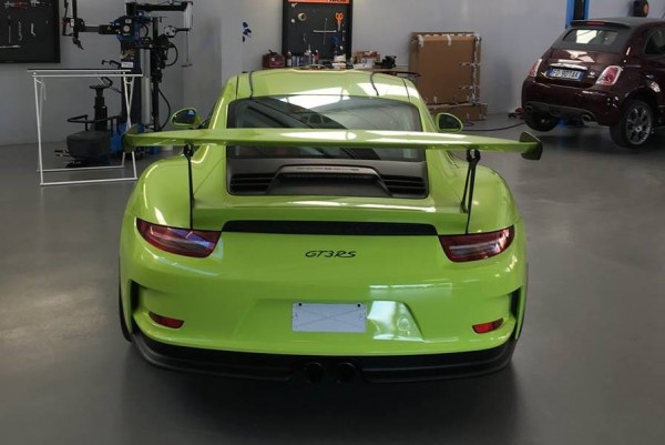 Lime Green Porsche 991 GT3 RS 3 600x401 at Lime Green Porsche 991 GT3 RS   Dope or Nope?