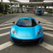McLaren 12C Red Vossen 3 175x175 at Gallery: Sky Blue McLaren 12C on Red Vossen Wheels