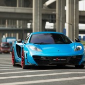 McLaren 12C Red Vossen 4 175x175 at Gallery: Sky Blue McLaren 12C on Red Vossen Wheels