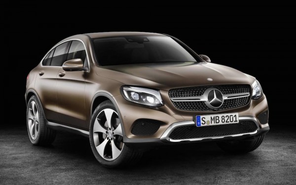 Mercedes GLC Coupe 0 600x374 at Official: 2017 Mercedes GLC Coupe