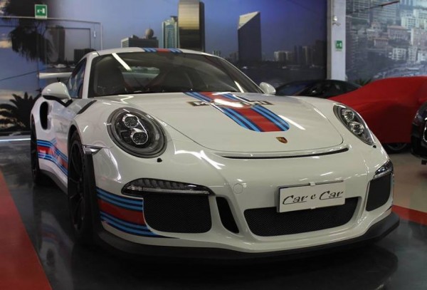Porsche 991 GT3 RS Martini sale 0 600x407 at Porsche 991 GT3 RS Martini Livery Spotted for Sale