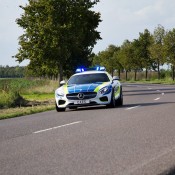 amg gt police car 3 175x175 at Mercedes AMG GT Looks Scary in Police Uniform!
