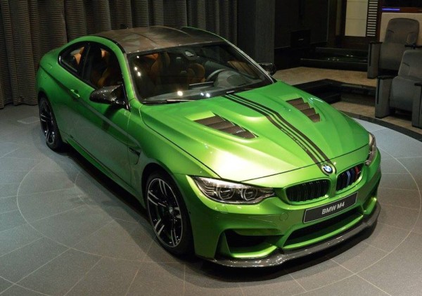Java Green BMW M4 V 0 600x421 at Java Green BMW M4 Is All Kinds of Custom