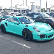 Mint Green Porsche 991 GT3 RS 6 175x175 Mint Green Porsche 991 GT3 RS 6 175x175 at Mint Green Porsche 991 GT3 RS Sighted