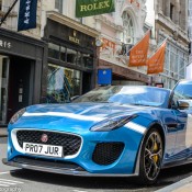 Project 7 London 1 175x175 at Jaguar F Type Project 7 Looks Magnificent in Sunny London