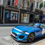 Project 7 London 4 175x175 at Jaguar F Type Project 7 Looks Magnificent in Sunny London