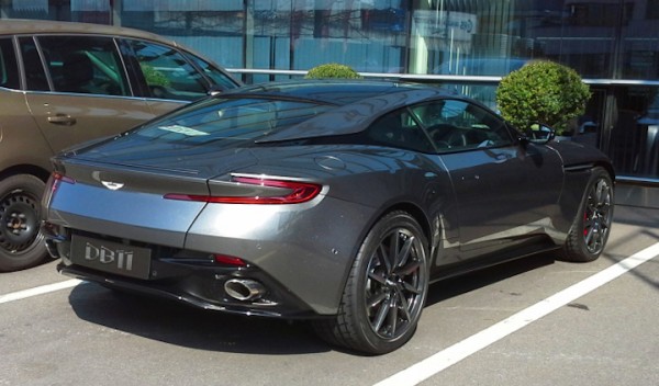 Aston Martin DB11 Spot 0 600x352 at Aston Martin DB11 Spotted in the Wild Looking Somewhat Peculiar
