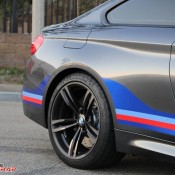 BMW M4 M Stripe 9 175x175 at BMW M4 with M Stripes Is for Bimmer Devotees