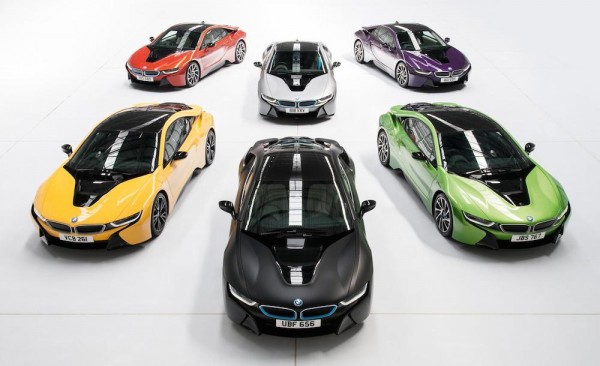 BMWi8 Individual Colors 0 600x366 at BMW i8 Gets Individual Colors in the UK