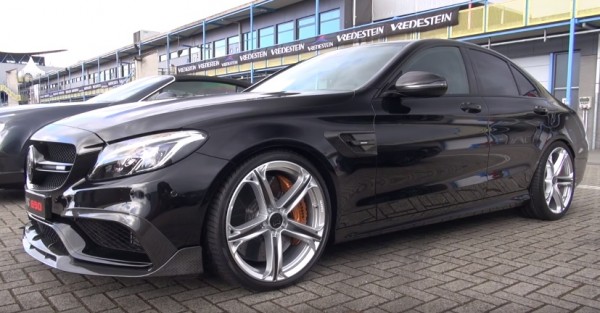 Brabus Mercedes AMG C63 650 600x313 at Sights and Sounds: Brabus Mercedes AMG C63 650