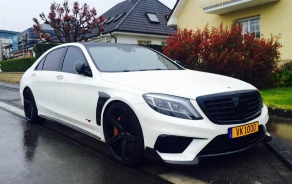 Brabus S Class B63S 0 600x378 at Brabus Mercedes S Class B63S Spotted in Matte White