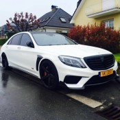 Brabus S Class B63S 2 175x175 at Brabus Mercedes S Class B63S Spotted in Matte White