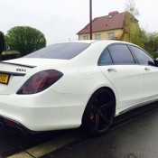 Brabus S Class B63S 5 175x175 at Brabus Mercedes S Class B63S Spotted in Matte White