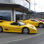 Carugati Ferraris 2 175x175 at Photoshoot: Yellow Ferrari F50 in Switzerland