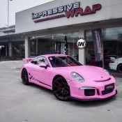 Gloss Pink Porsche 991 GT3 1 175x175 at Spotlight: Gloss Pink Porsche 991 GT3