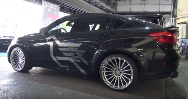 Hamann BMW X6M action 600x319 at Hamann BMW X6M Sounds and Goes Like a Beast