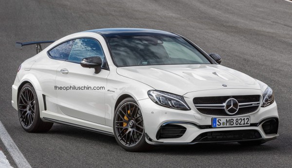 Mercedes AMG C63 Coupe Black Series 600x345 at Rendering: Mercedes AMG C63 Coupe Black Series