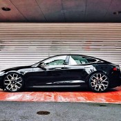 Office K Tesla Model S 3 175x175 at Office K Tesla Model S Gets Forgiato Wheels