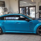 Prior Design Audi RS7 5 175x175 at Prior Design Audi RS7 Wide Body in Atlantis Blue