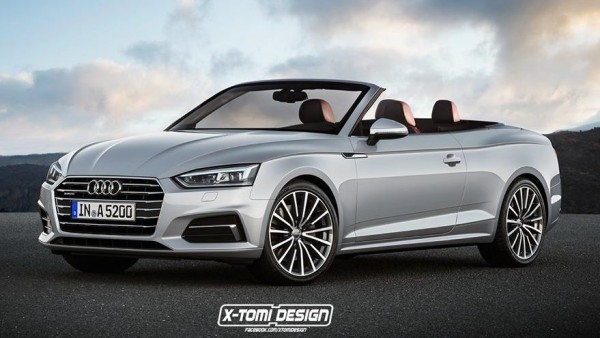 2018 Audi A5 Cabriolet 600x338 at Rendering: 2018 Audi A5 Cabriolet