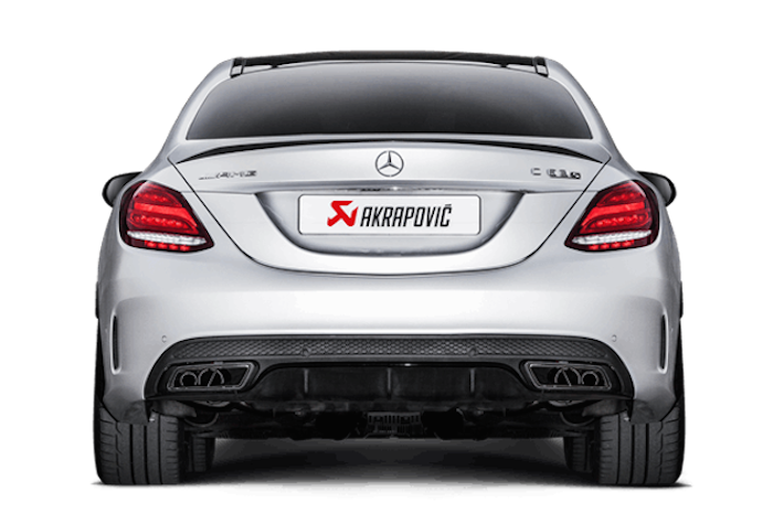 Akrapovic Mercedes AMG C63 1 at Akrapovic Mercedes AMG C63 Exhaust System Demo