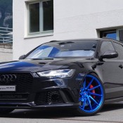Blue Wheeled Audi RS6 1 175x175 at Blue Wheeled Audi RS6   Yay or Nay?