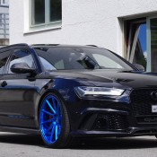 Blue Wheeled Audi RS6 2 175x175 at Blue Wheeled Audi RS6   Yay or Nay?