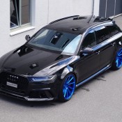 Blue Wheeled Audi RS6 6 175x175 at Blue Wheeled Audi RS6   Yay or Nay?
