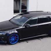 Blue Wheeled Audi RS6 7 175x175 at Blue Wheeled Audi RS6   Yay or Nay?