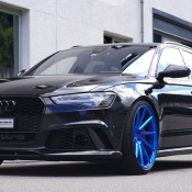 Blue Wheeled Audi RS6 9 175x175 at Blue Wheeled Audi RS6   Yay or Nay?