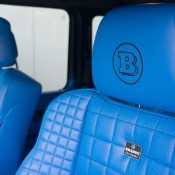 Brabus G500 4x4 Blue Int 9 175x175 at Brabus Mercedes G500 4x4 with Blue Interior