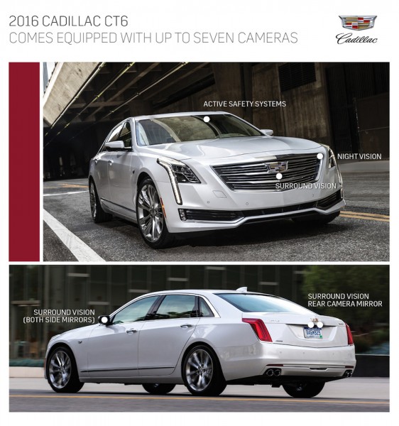 Cadillac CT6 Surround Vision 562x600 at Cadillac CT6 Comes with a Surveillance System