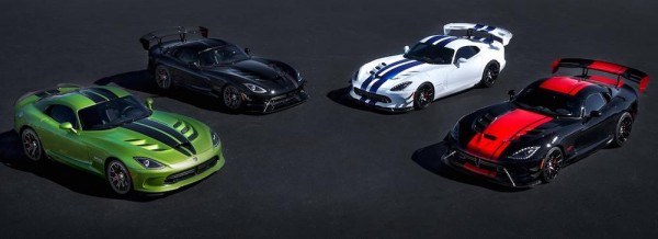 Dodge Viper special edition 00 600x218 at Dodge Viper Dies Again with Five Special Edition Models