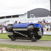 Jaguar F Pace two wheels 6 175x175 at Jaguar F Pace Goes Up the Goodwood Hill on Two Wheels
