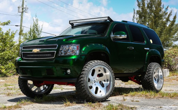 Kandy Green Chevrolet Tahoe 0 600x371 at Pimpin’ on a Budget: Kandy Green Chevrolet Tahoe