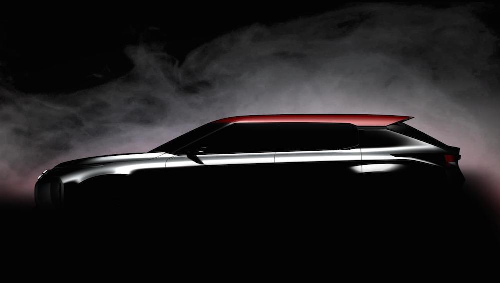 Mitsubishi Ground Tourer Concept teaser at Mitsubishi Ground Tourer Concept Teased for Paris Debut