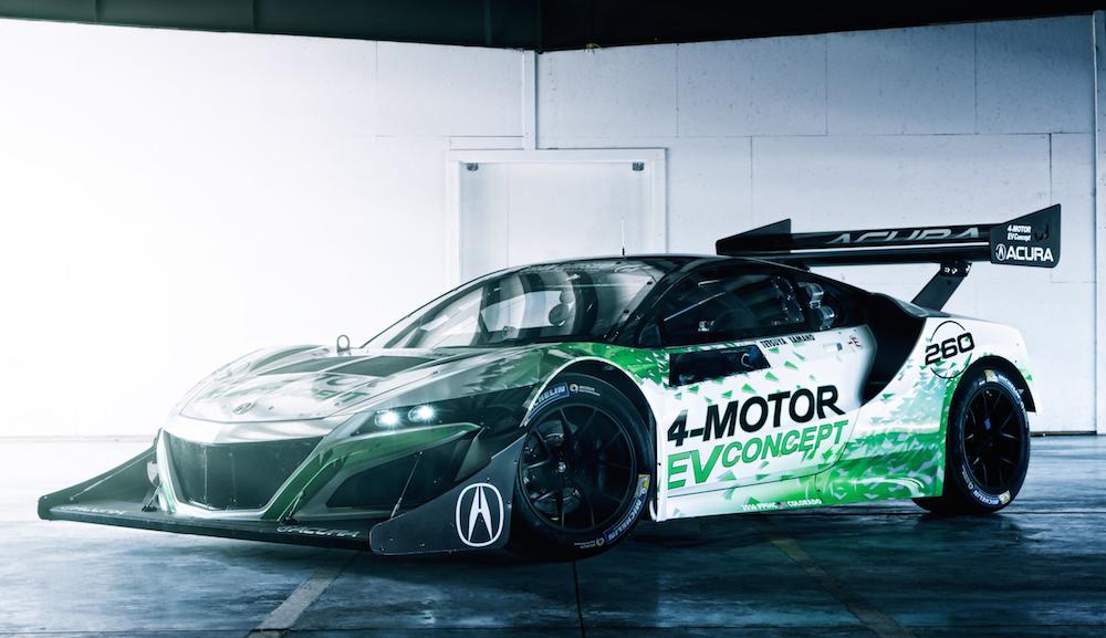 NSX Inspired Acura EV 1 at NSX Inspired Acura EV Concept Revealed for Pikes Peak