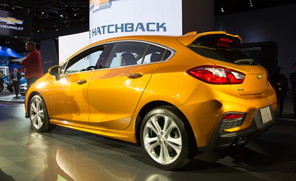 2017 Chevrolet Cruze hatchback 600x367 at The Hottest Cars Seen in Las Vegas