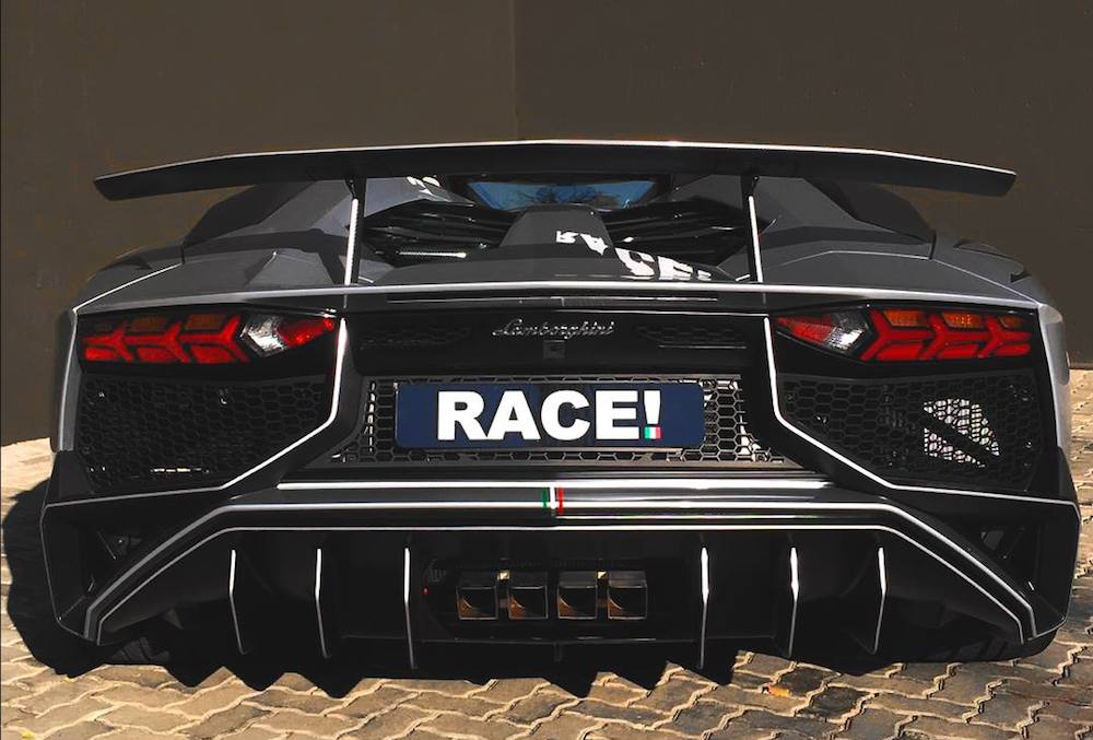 Lamborghini Aventador Sv Tricked Out By Race