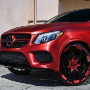 Brushed Red Mercedes GLE 3 175x175 Brushed Red Mercedes GLE 3 175x175 at Brushed Red Mercedes GLE Coupe by TaTe Design