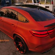 Brushed Red Mercedes GLE 4 175x175 at Brushed Red Mercedes GLE Coupe by TaTe Design