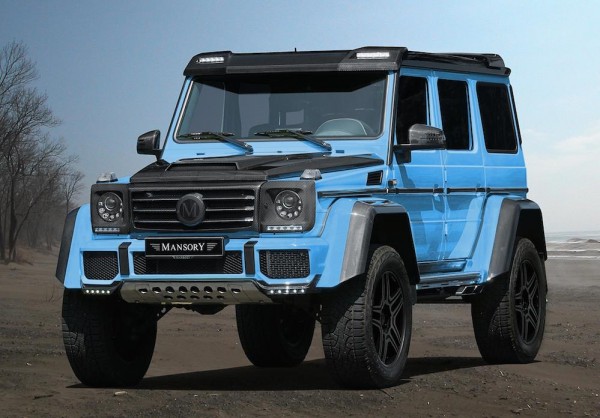 Mansory Mercedes G500 4x4 0 600x418 at Official: Mansory Mercedes G500 4x4²