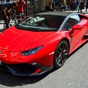 Red Mansory Huracan 3 175x175 at Juicy Red Mansory Huracan Sighted in London