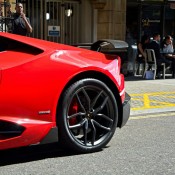Red Mansory Huracan 6 175x175 at Juicy Red Mansory Huracan Sighted in London